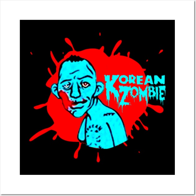 Korean Zombie Wall Art by DellK'pets